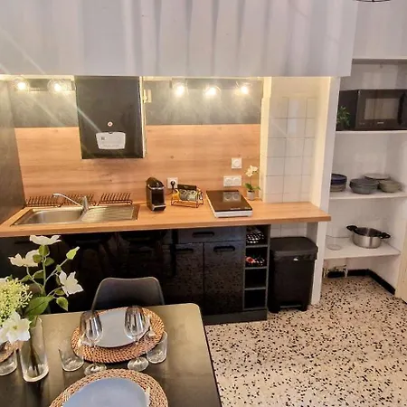 Le Parc2 Authentique, Coeur De Ville, Proximite Parking, Climatise 塞特港
