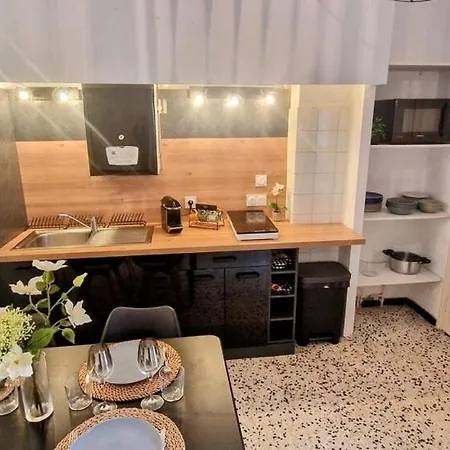 Le Parc2 Authentique, Coeur De Ville, Proximite Parking, Climatise Lägenhet Sète